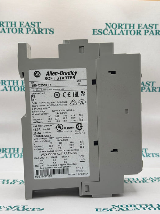 Allen Bradley (AB) Smart Motor Controller 150-C25NCR