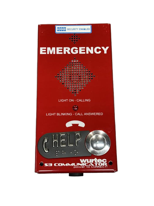 Wurtec S3 Communicator Emergency Elevator Telephone - neeep.com