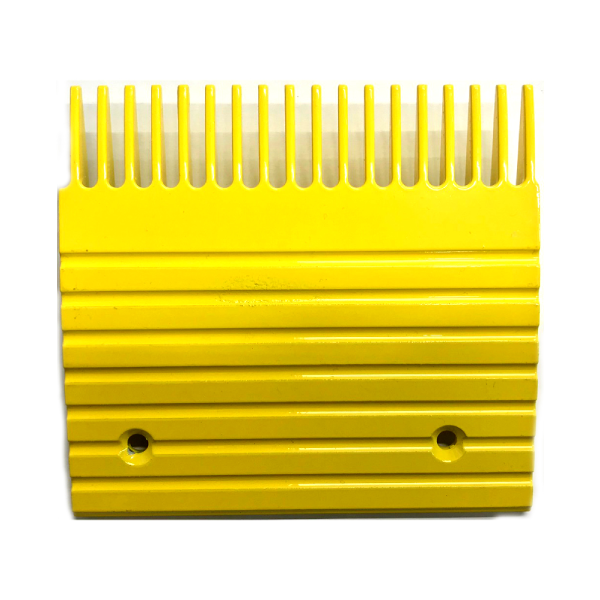 Otis J, UB Yellow Aluminum Comb Plate (6in 18T) - Neeep