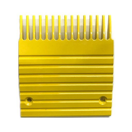 Otis J, UB Yellow Aluminum Comb Plate (5in 15T) - Neeep