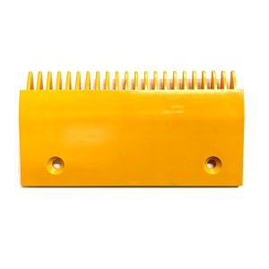 Left Side Yellow Plastic Comb Plate (Compatible with Schindler)  - neeep.com