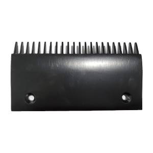 Schindler 9300/SWE Center Black Aluminum Comb Plate - Neeep